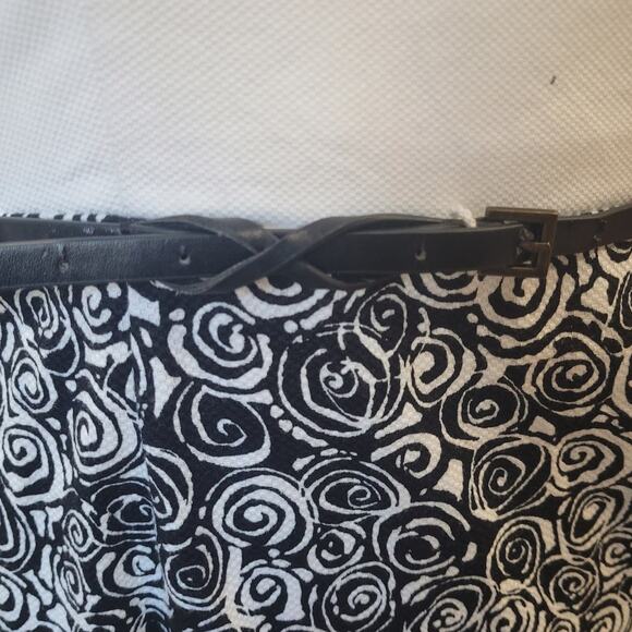 Alex Marie Belted Square Neck Dress 2P Career Minimalist Geometric Office Siren - Picture 8 of 10